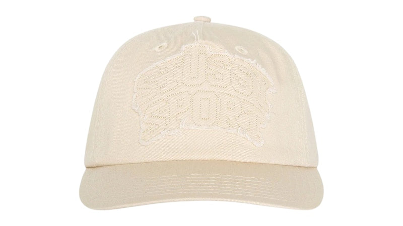 Stussy Mid-Depth Sport Patch Snapback Sand