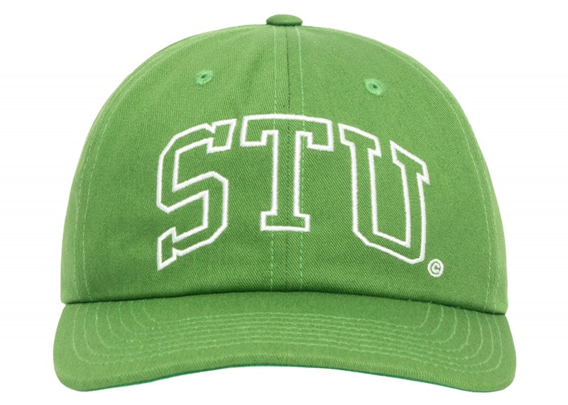 Stussy Mid-Depth Stu Arch Strapback Pine