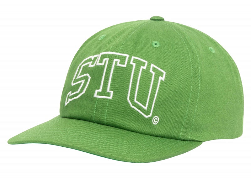 Stussy Mid-Depth Stu Arch Strapback Pine
