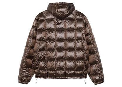 Stussy Midweight Hooded Puffer Brown