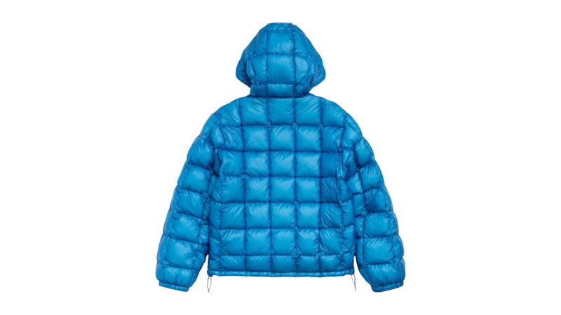 Stussy Midweight Hooded Puffer Jacket Blue