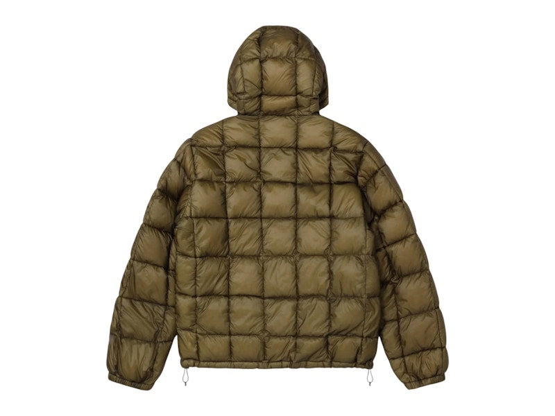 Stussy Midweight Hooded Puffer Olive