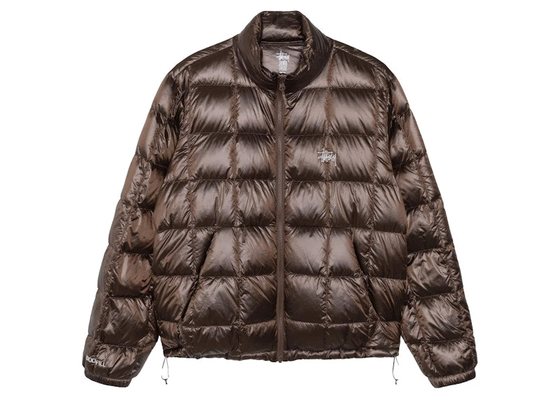 Stussy Midweight Puffer Brown