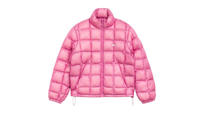 Stussy Midweight Puffer Jacket Pink