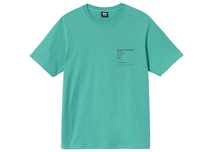 Stussy Modern Leaders Tee Green