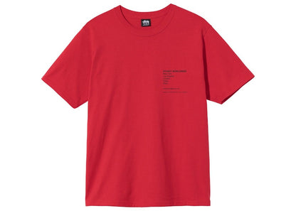 Stussy Modern Leaders Tee Red