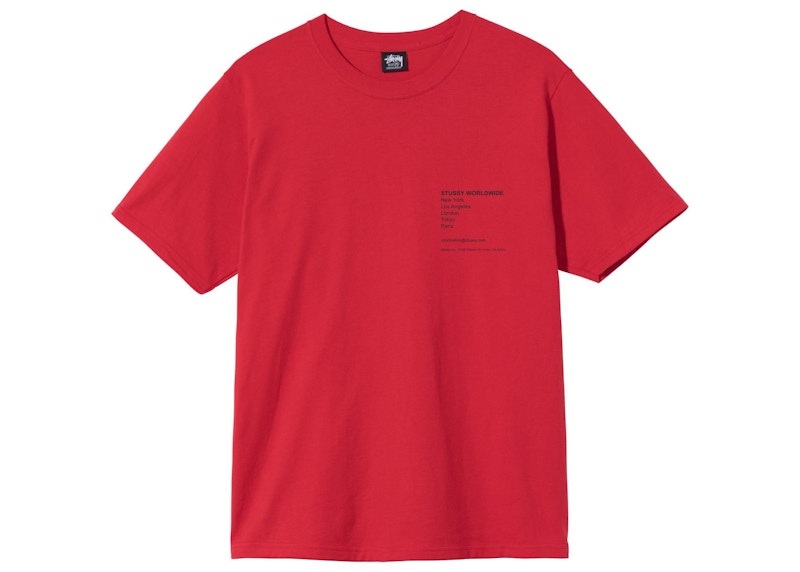 Stussy Modern Leaders Tee Red