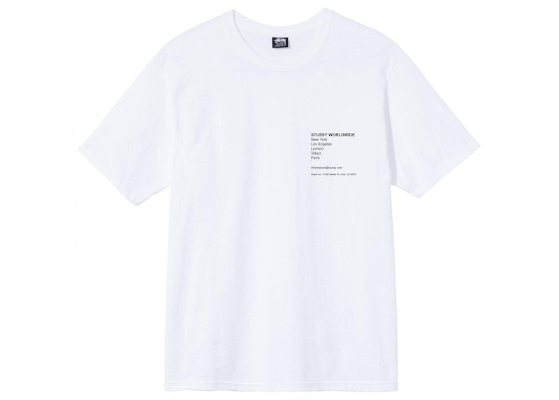 Stussy Modern Leaders Tee White