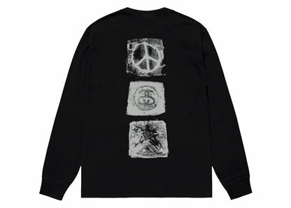 Stussy Mono L/S Tee Black