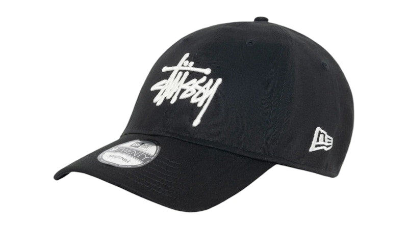 Stussy New Era 9Twenty Basic Strapback Black