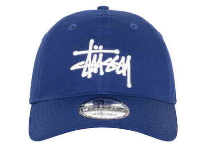 Stussy New Era 9Twenty Basic Strapback Dark Royal