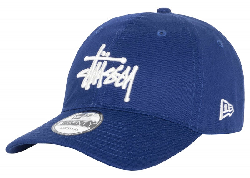 Stussy New Era 9Twenty Basic Strapback Dark Royal
