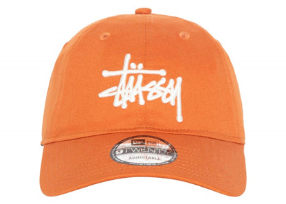 Stussy New Era 9Twenty Basic Strapback Orange