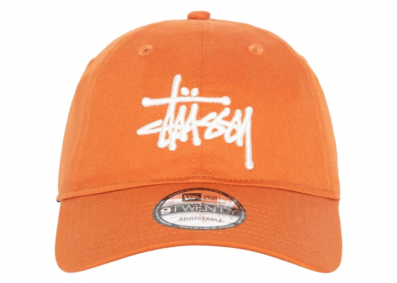 Stussy New Era 9Twenty Basic Strapback Orange