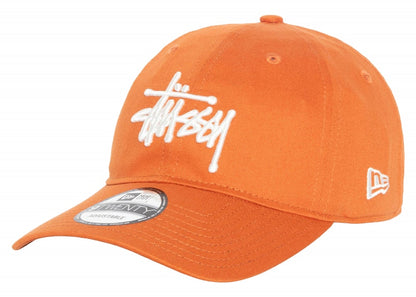 Stussy New Era 9Twenty Basic Strapback Orange