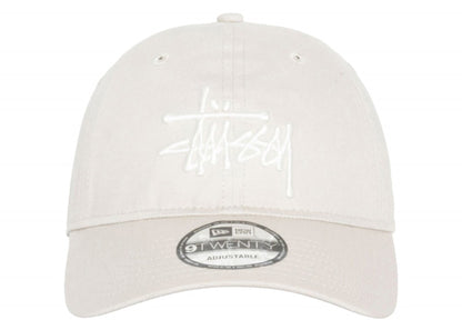 Stussy New Era 9Twenty Basic Strapback Stone