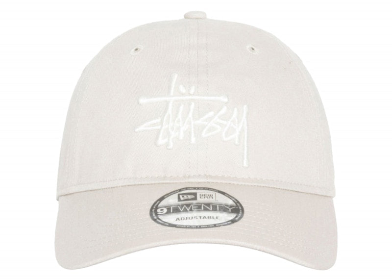 Stussy New Era 9Twenty Basic Strapback Stone