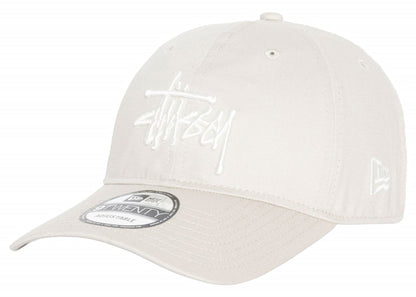 Stussy New Era 9Twenty Basic Strapback Stone
