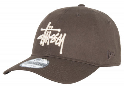 Stussy New Era 9Twenty Basic Strapback Walnut