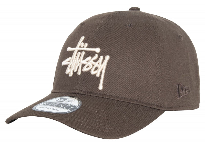 Stussy New Era 9Twenty Basic Strapback Walnut