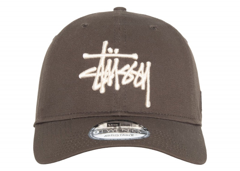 Stussy New Era 9Twenty Basic Strapback Walnut