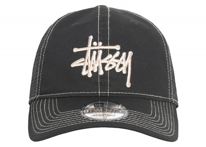 Stussy New Era 9Twenty Basic Trucker Black