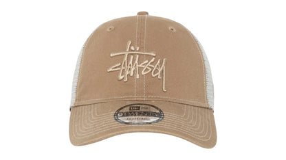 Stussy New Era 9Twenty Tonal Basic Trucker Khaki