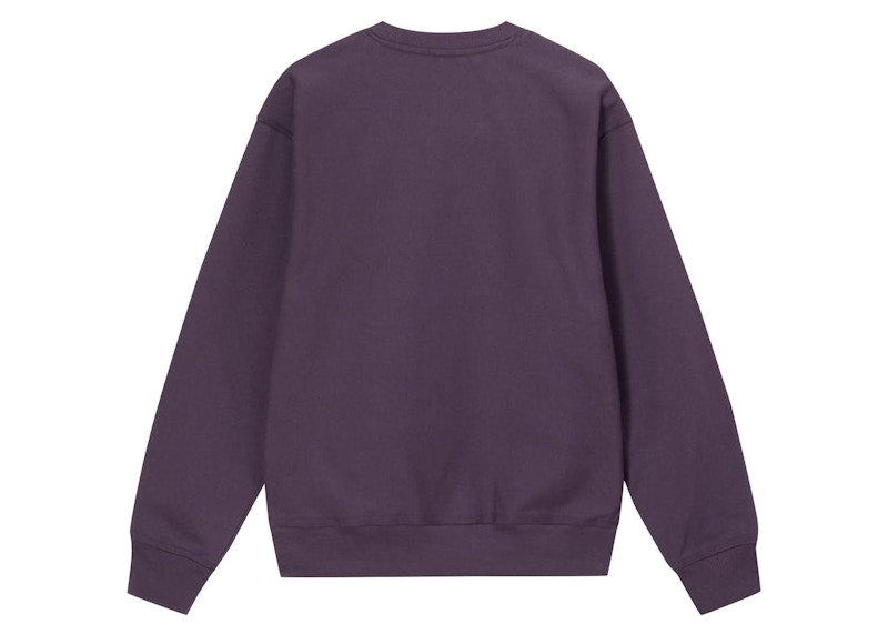 Stussy No.4 Crew Grape