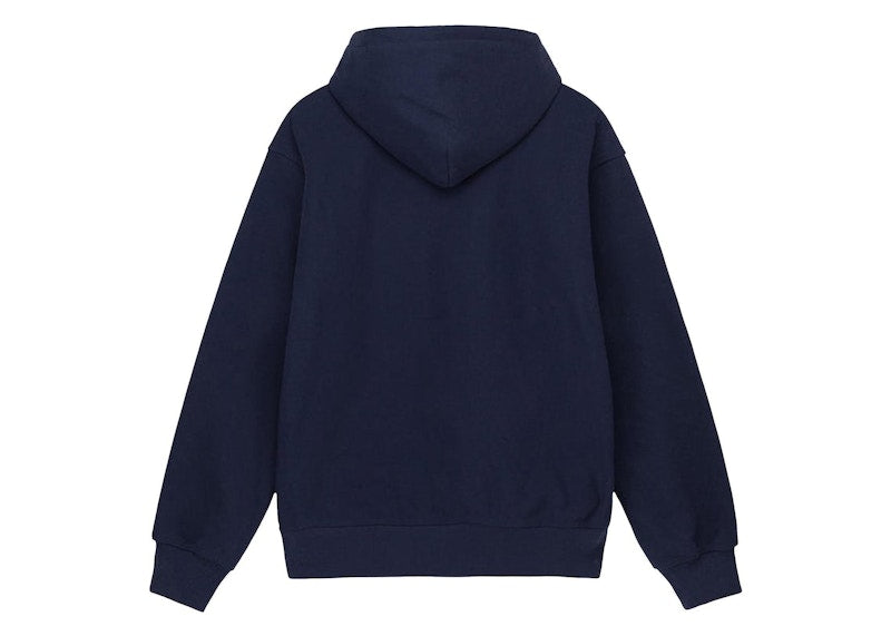 Stussy No.4 Hoodie Navy