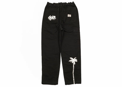 Stussy Noma Icon Beach Pant Washed Black