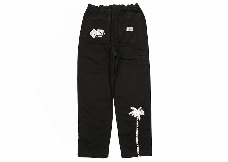 Stussy Noma Icon Beach Pant Washed Black