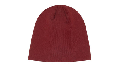 Stussy Number 4 Skullcap Beanie Maroon