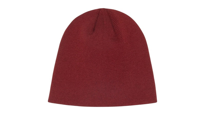 Stussy Number 4 Skullcap Beanie Maroon