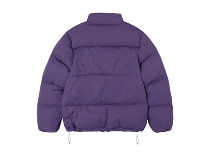Stussy Nylon Down Puffer Jacket Purple