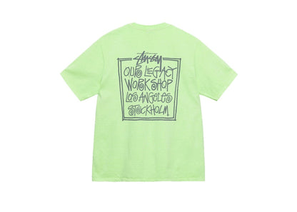 Stussy Our Legacy Frame Pigment Dyed Tee Paradise