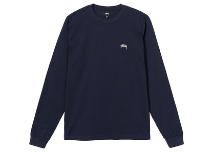 Stussy Overdyed L/S Tee Navy