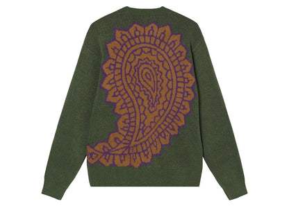 Stussy Paisley Sweater Green