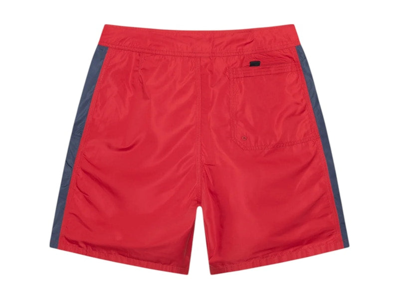 Stussy Paneled Board Short Red