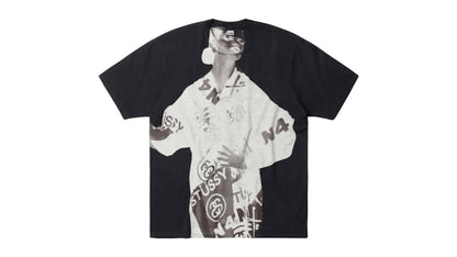 Stussy Paris Tee Faded Black