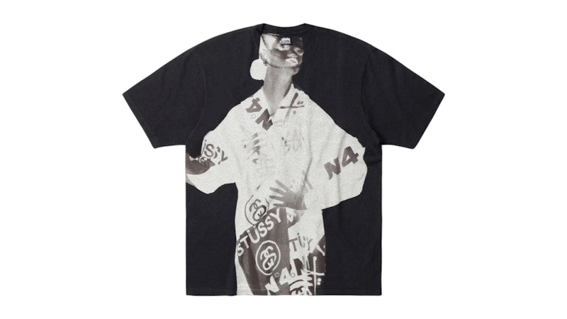 Stussy Paris Tee Faded Black