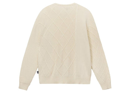 Stussy Patchwork Sweater Natural