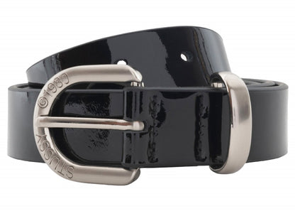 Stussy Patent Leather Belt Black