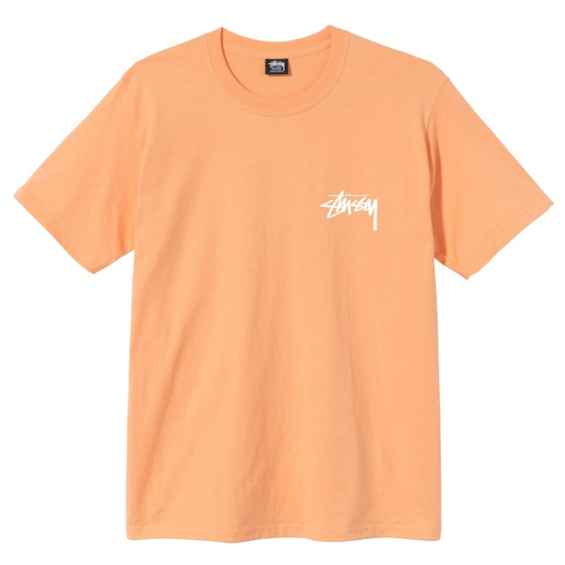 Stussy Peace Sign T-shirt Peach