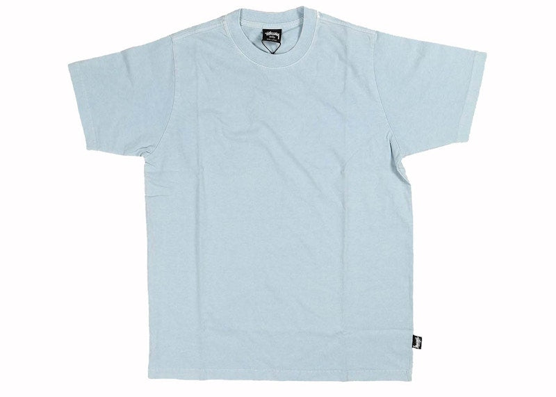 Stussy Pigment Dyed Crew Light Blue