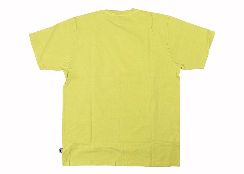 Stussy Pigment Dyed Crew Yellow
