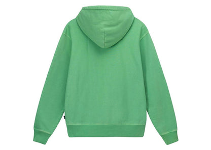 Stussy Pigment Dyed Fleece Hoodie Green