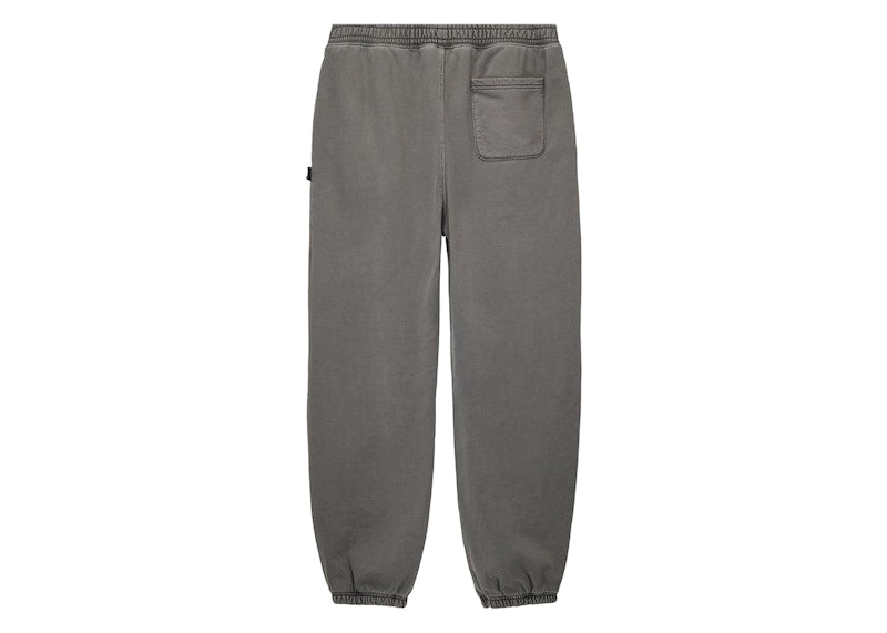 Stussy Pigment Dyed Fleece Pant Charcoal