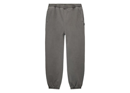 Stussy Pigment Dyed Fleece Pant Charcoal