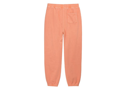Stussy Pigment Dyed Fleece Pant Coral