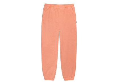 Stussy Pigment Dyed Fleece Pant Coral